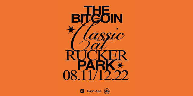 THE BITCOIN CLASSIC TOMORROW AT RUCKER PARK!