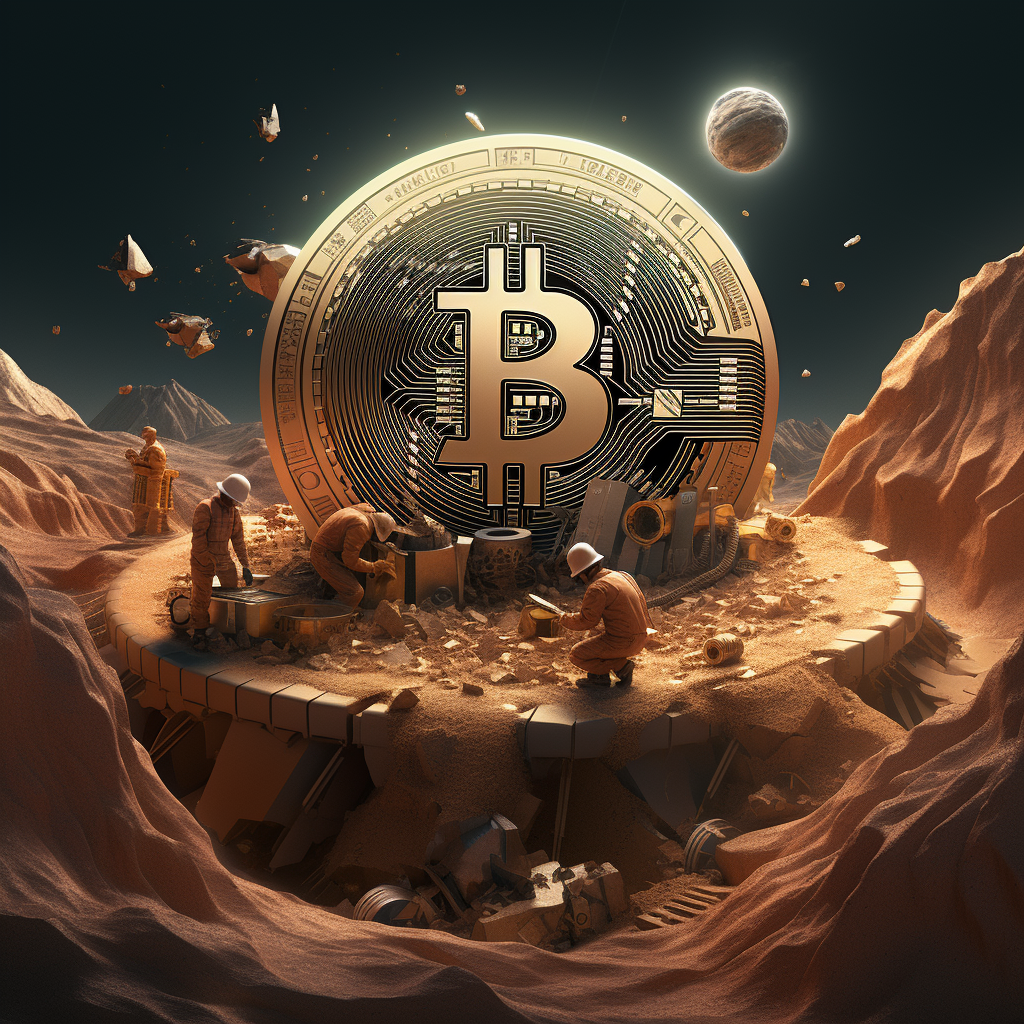 Mining Bitcoin in Space : A New Frontier?